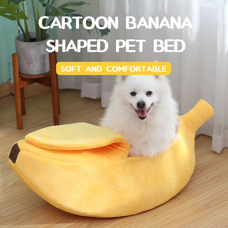 Banana Cat Bed – Cozy, Funny & Adorably Functional Pet House