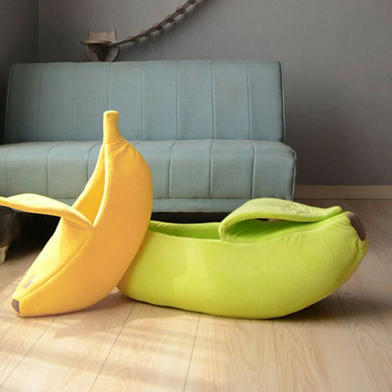 Banana Cat Bed – Cozy, Funny & Adorably Functional Pet House